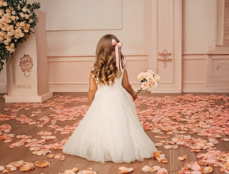 Bride in a Classic Elegance Wedding Dress